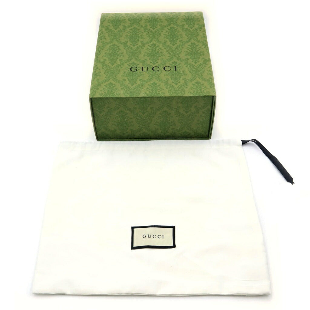GUCCI(グッチ) ソーホー インターロッキングG スモール ディスコ バッグ ブラック ゴールド金具 722319
