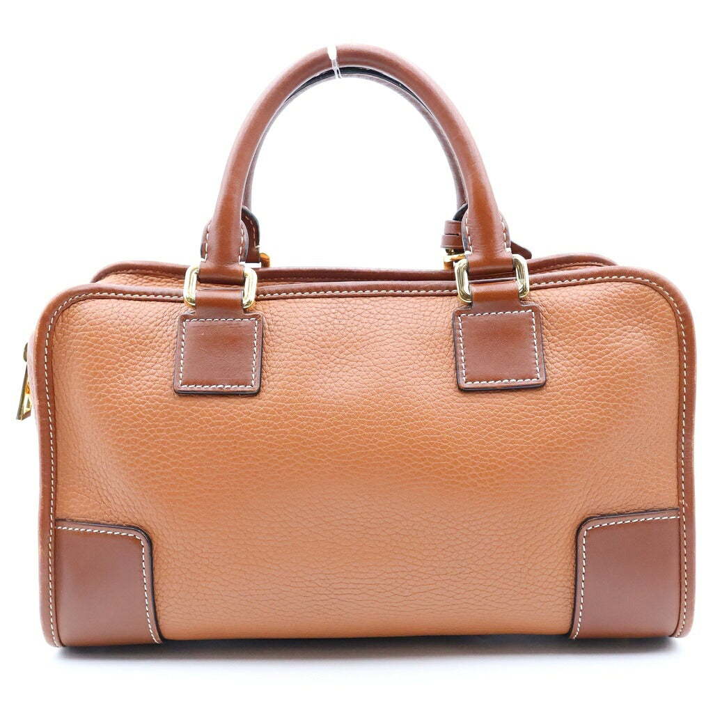 LOEWE(ロエベ) アマソナ28 ハンドバッグ ショルダーバッグ 2WAY レザー ブラウン 352.30.N03