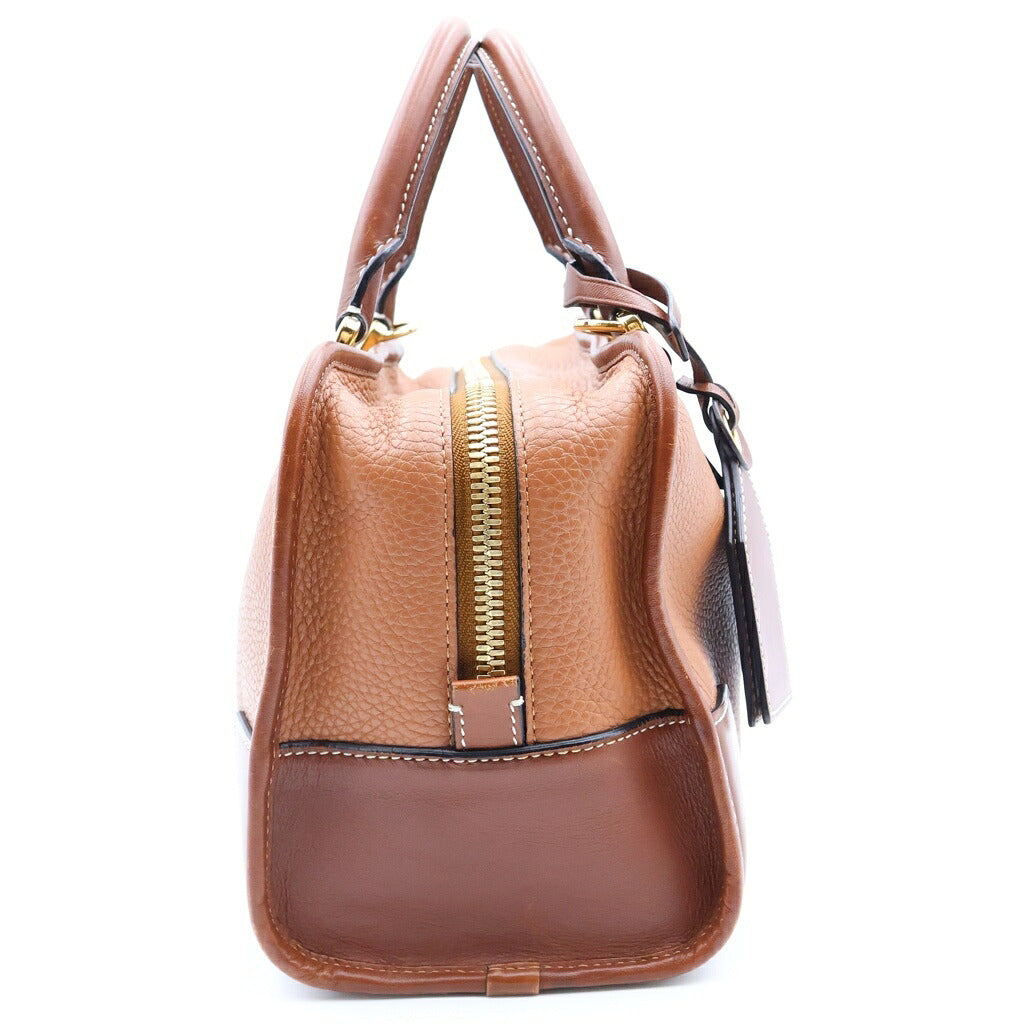 LOEWE(ロエベ) アマソナ28 ハンドバッグ ショルダーバッグ 2WAY レザー ブラウン 352.30.N03