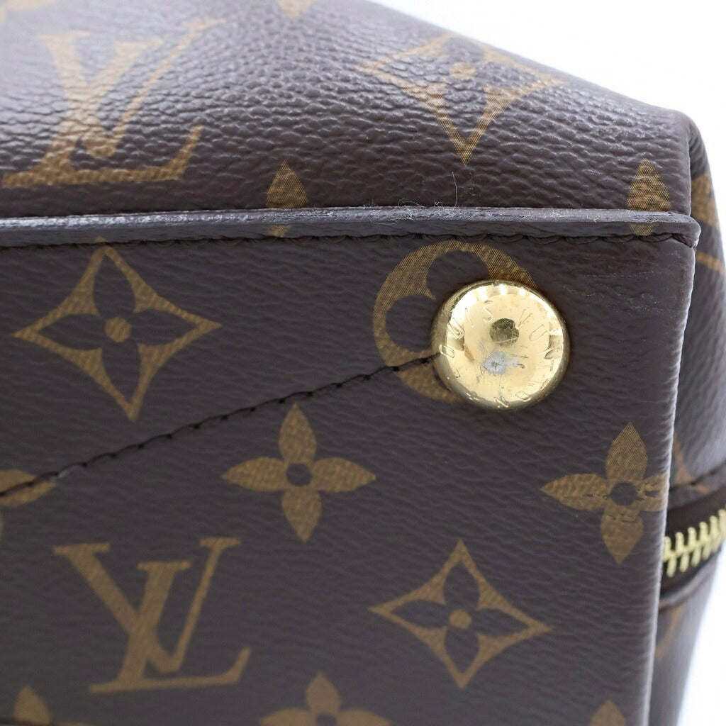 LOUIS VUITTON(ルイヴィトン) モノグラム ヴォルテール ハンドバッグ ワンショルダーバッグ ブラウン PVC×レザー M41208