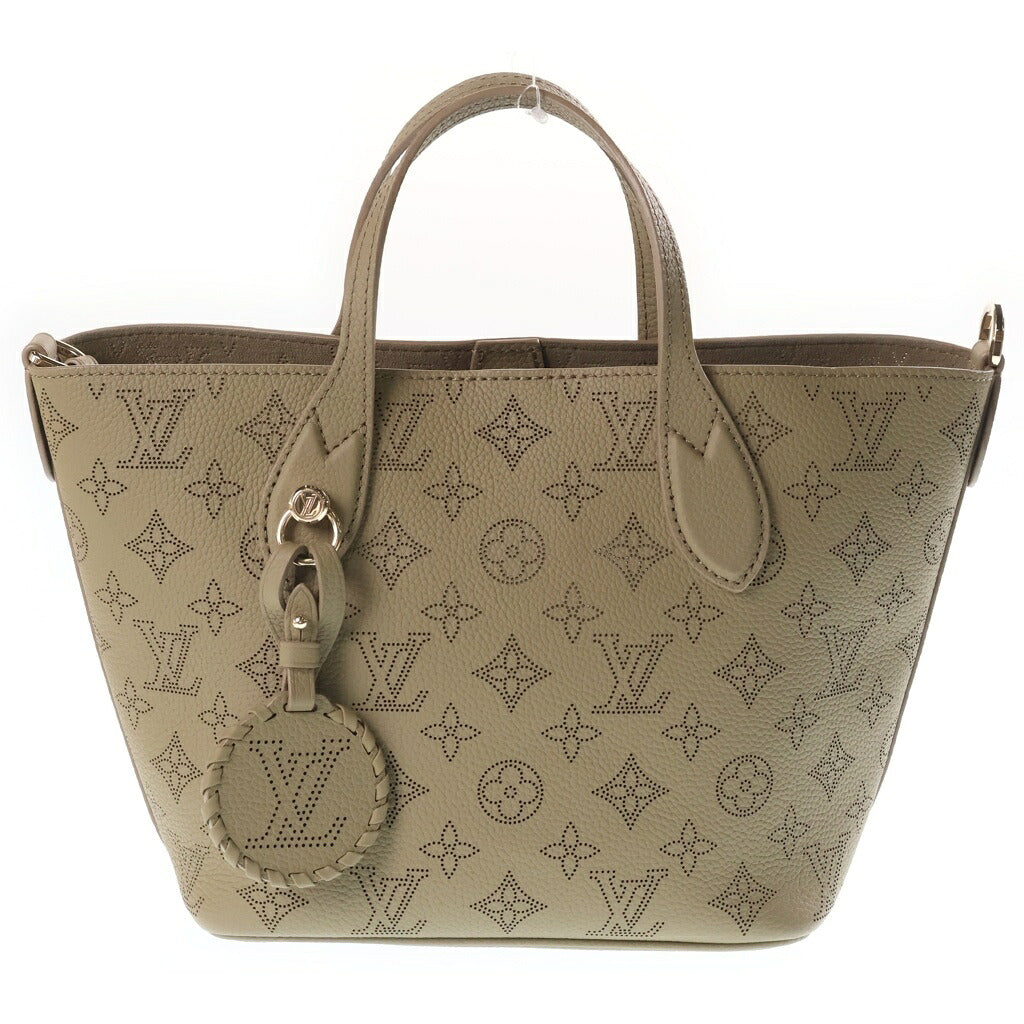 LOUIS VUITTON(ルイヴィトン) モノグラム マヒナ ブロッサムPM ハンドバッグ ショルダーバッグ 2WAY カーキ レザー M21849 ICタイプ