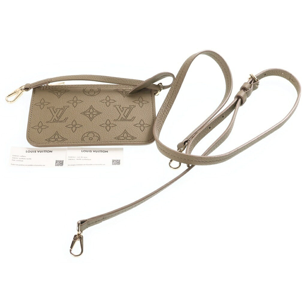 LOUIS VUITTON(ルイヴィトン) モノグラム マヒナ ブロッサムPM ハンドバッグ ショルダーバッグ 2WAY カーキ レザー M21849 ICタイプ