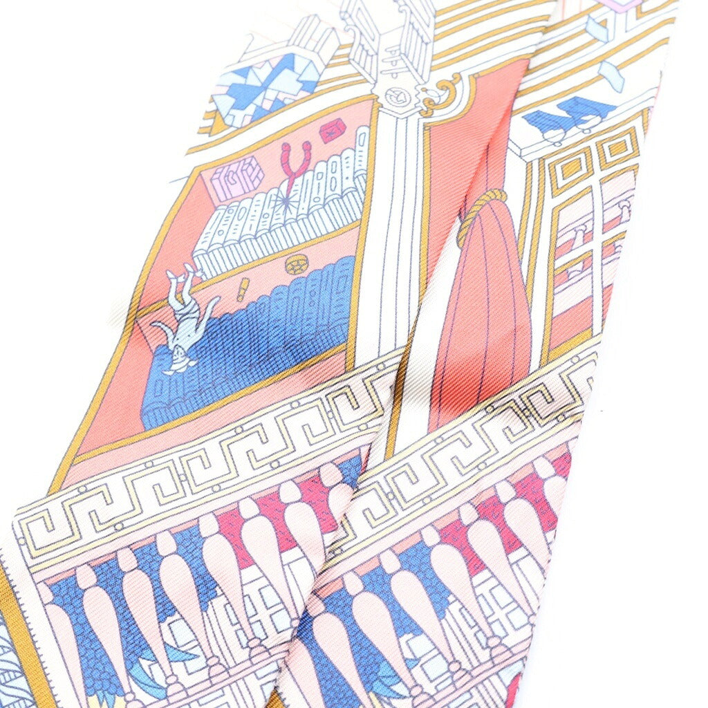 HERMES(エルメス) ツイリー オブジェ ドゥ キュリオジテ Objets de Curiosite シルクスカーフ マルチカラー