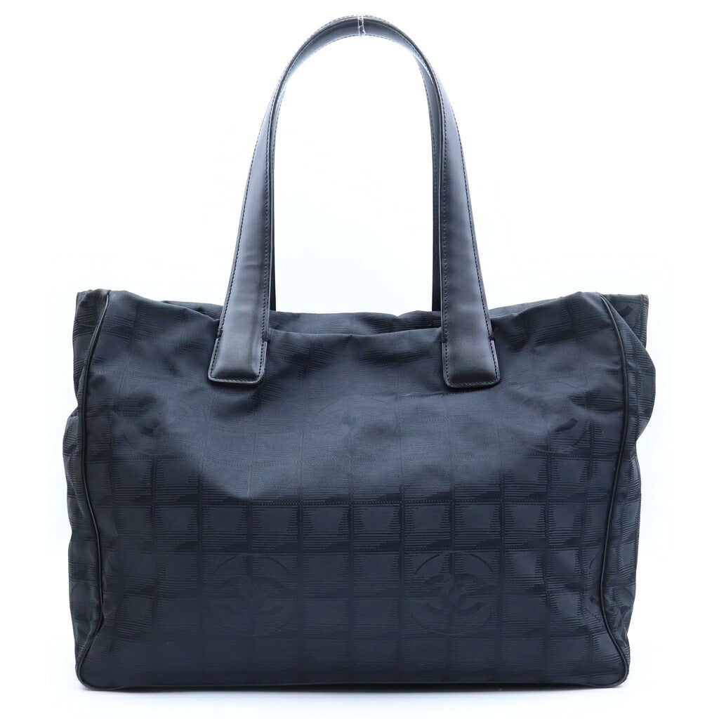 CHANEL(シャネル) ニュートラベルライン トートバッグ ブラック ナイロン