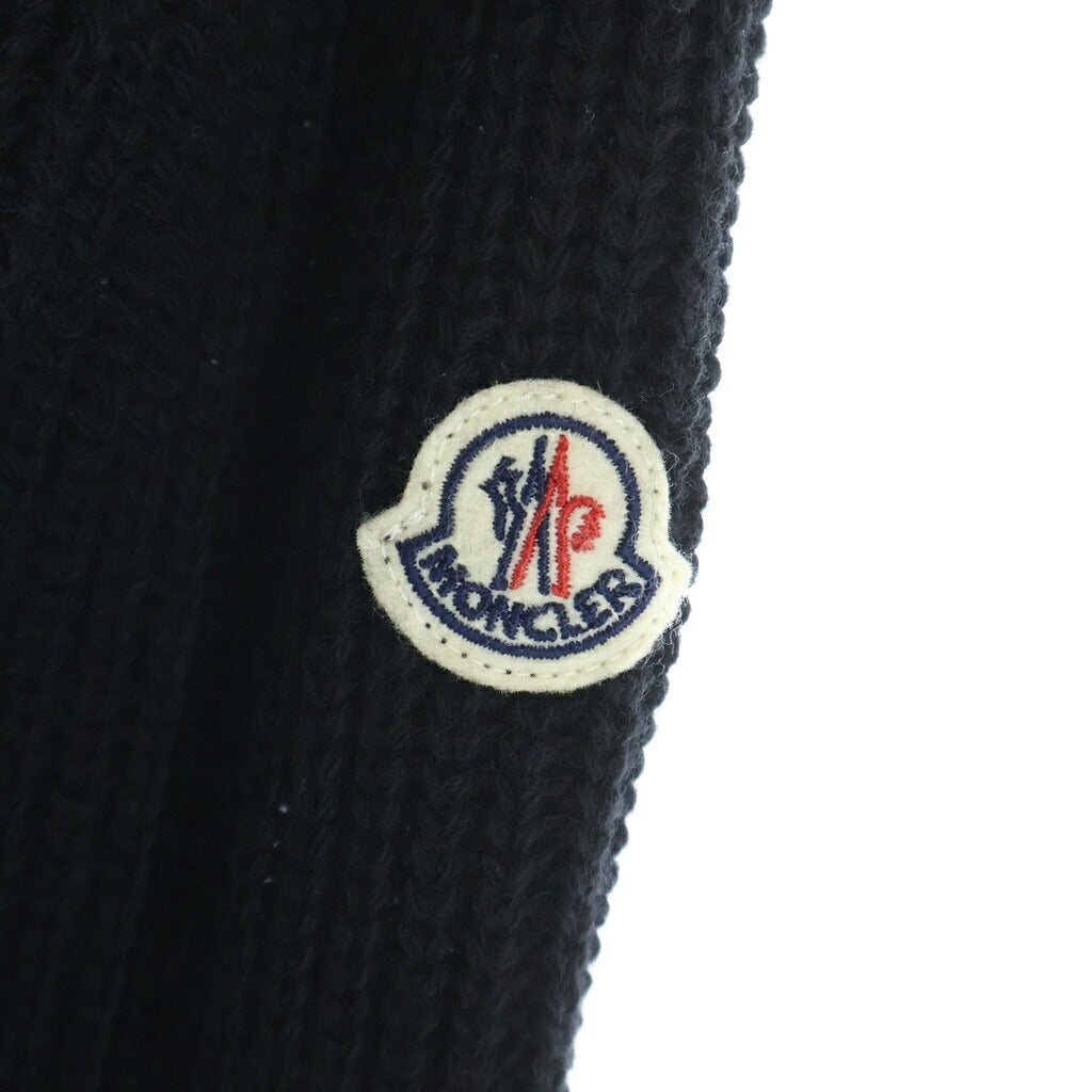 MONCLER(モンクレール) cardigan tricot ダウンジャケット カーディガン ブラック ダウン/ウール J20939B00033