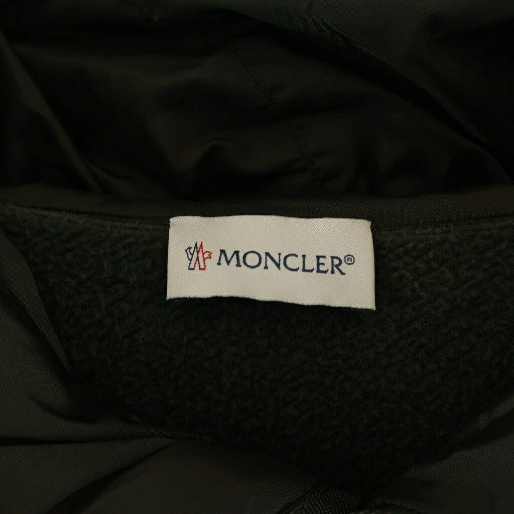 MONCLER(モンクレール) MAGLIA CARDIGAN ダウンジャケット アウター ジップアップ 袖切替 ナイロン コットン カーキ B20918403000 80967