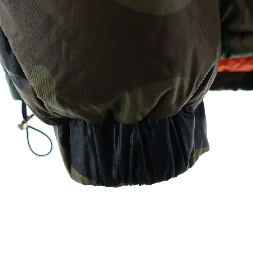 MONCLER(モンクレール) 17AW BLIER カモフラ ナイロン ダウンジャケット アウター カーキ/オレンジ C20914090505 53875