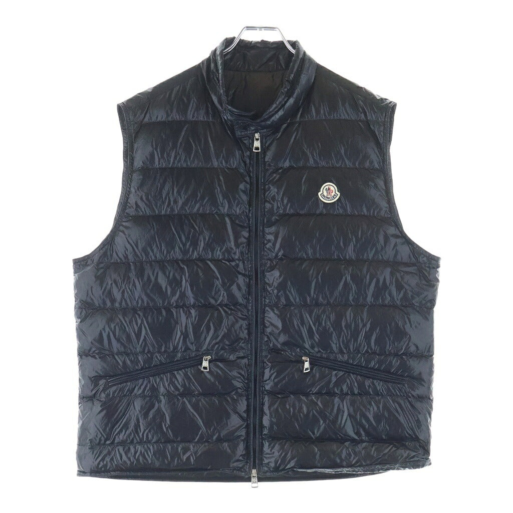 MONCLER(モンクレール) GUI ダウンベスト アウター キッズ ロゴ ワッペン ブラック 410914336199 53209