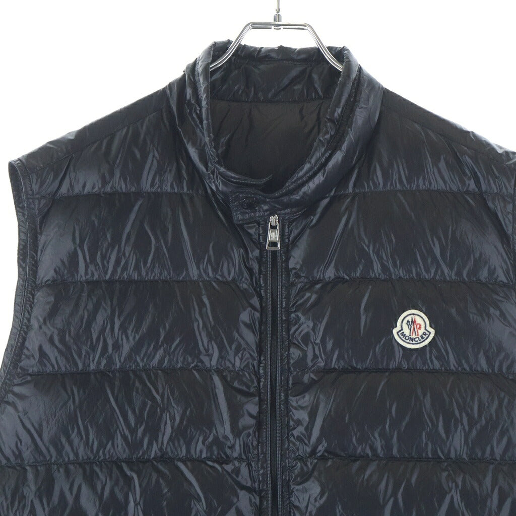 MONCLER(モンクレール) GUI ダウンベスト アウター キッズ ロゴ ワッペン ブラック 410914336199 53209