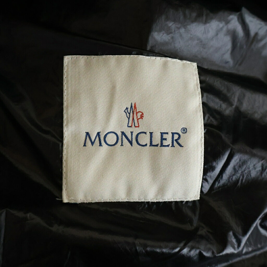 MONCLER(モンクレール) GUI ダウンベスト アウター キッズ ロゴ ワッペン ブラック 410914336199 53209
