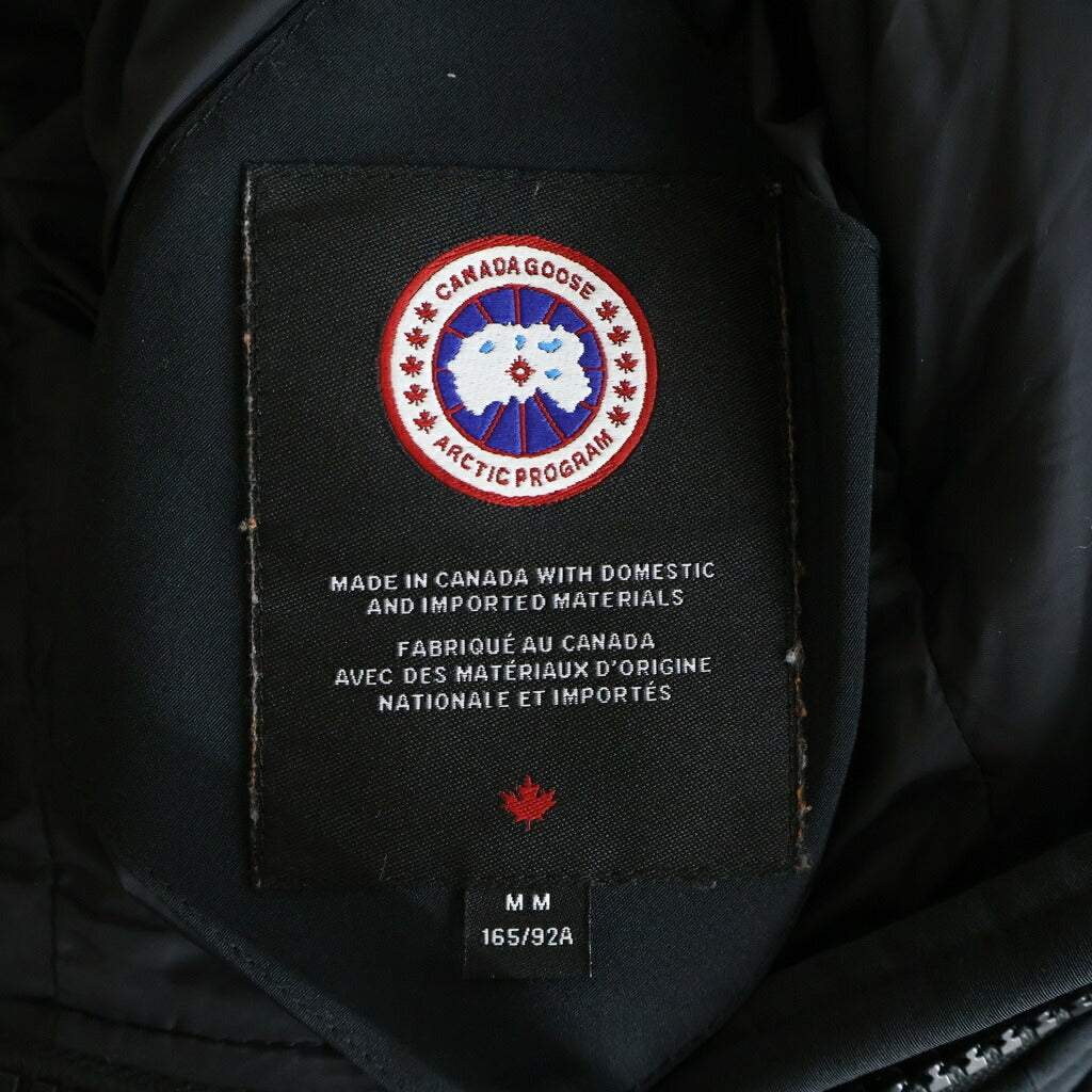 CANADA GOOSE(カナダグース) MACKENZIE PARKA マッケンジー パーカー ダウンジャケット ロングコート ナイロン ブラック 2302JL