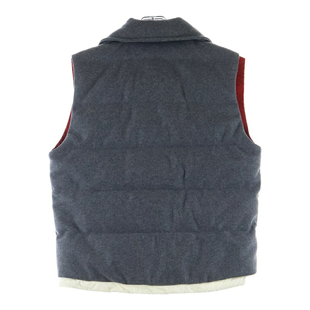 MONCLER(モンクレール) ×AMI Alexandre Mattiussi BASTIEN バスティン ジレ ロゴワッペン ダウンベスト グレー