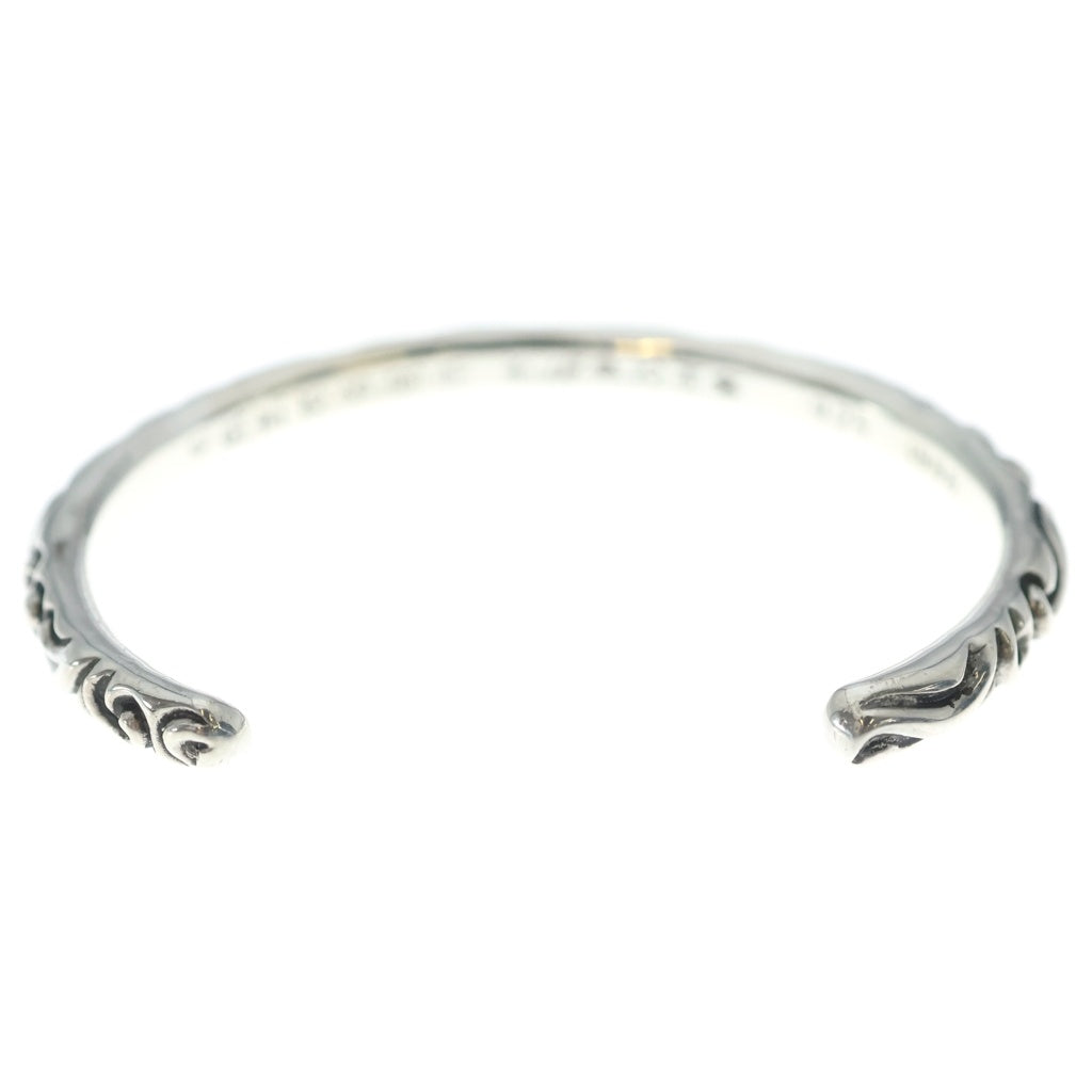 CHROME HEARTS(クロムハーツ) BANGLE SCROLL ブレスレット バングル SV925 シルバー 18.5g