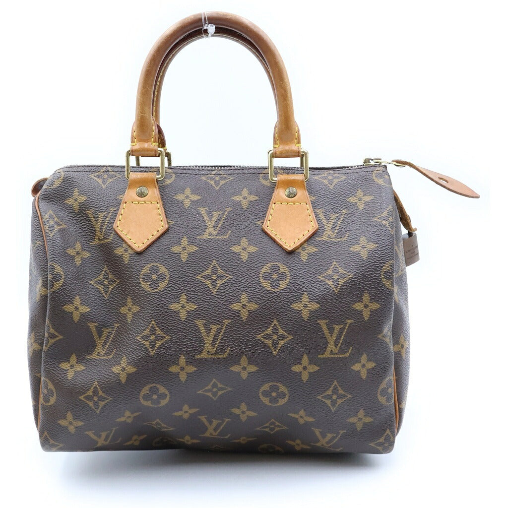 LOUIS VUITTON(ルイヴィトン) モノグラム スピーディ25 ハンドバッグ ブラウン PVCレザー M41528