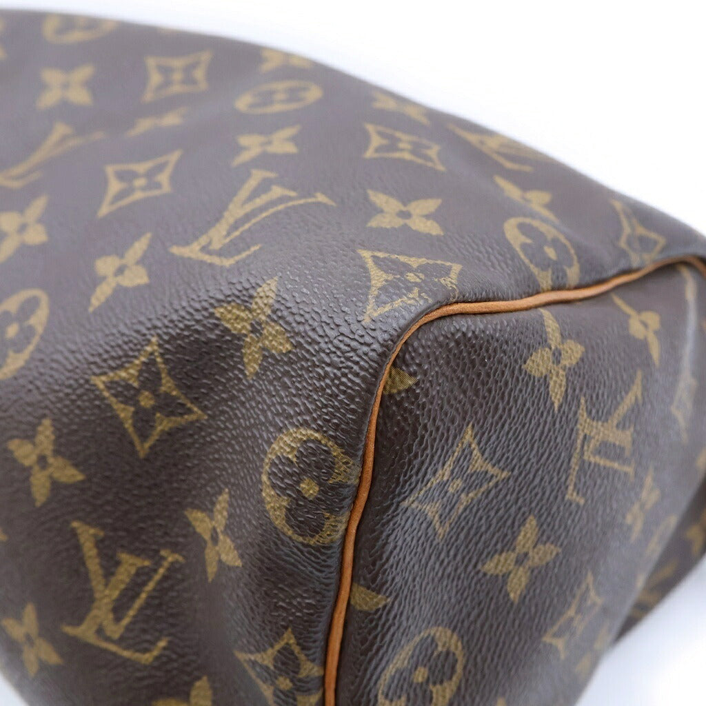 LOUIS VUITTON(ルイヴィトン) モノグラム スピーディ25 ハンドバッグ ブラウン PVCレザー M41528