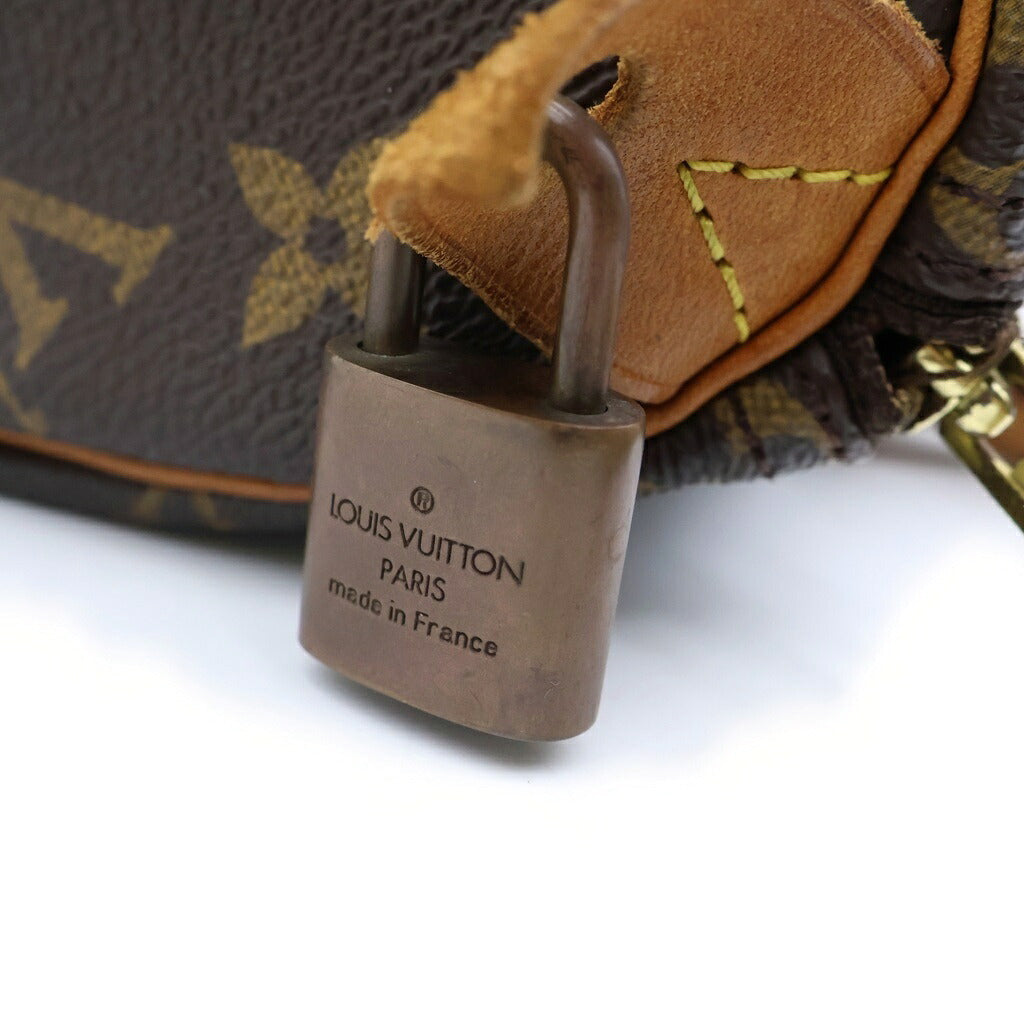 LOUIS VUITTON(ルイヴィトン) モノグラム スピーディ25 ハンドバッグ ブラウン PVCレザー M41528