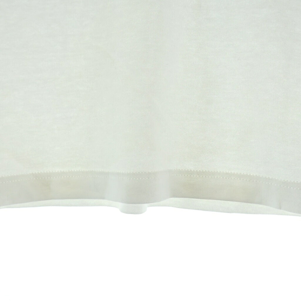 CELINE(セリーヌ) フロントロゴ半袖Tシャツ クルーネックカットソー ホワイト