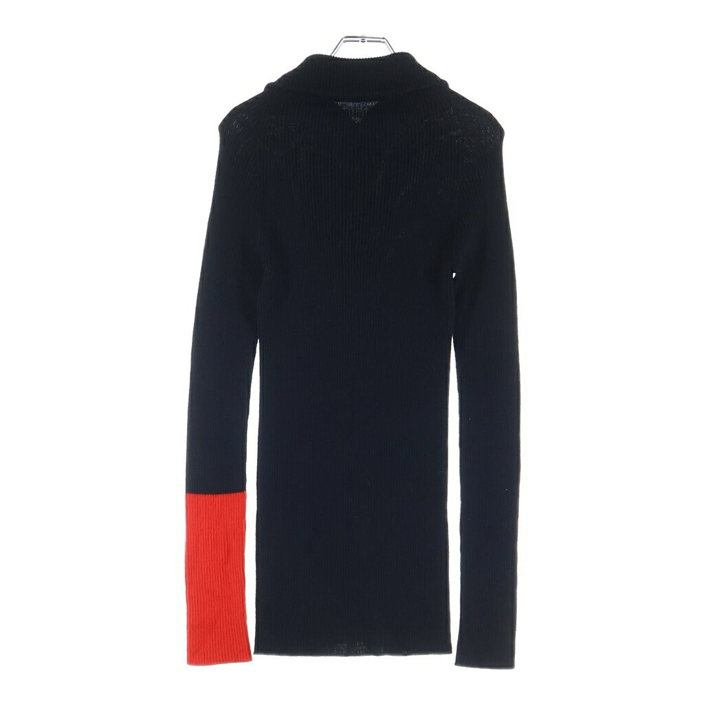 Yohji Yamamoto(ヨウジヤマモト) ドライバーズニット ジップアップニット ブラック FV-K02-190