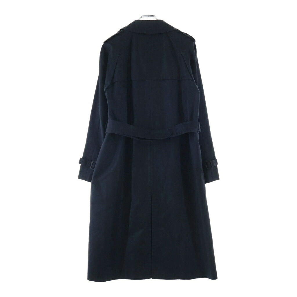 Acuascutum(アクアスキュータム) ロングダブルブレストトレンチコート ネイビー