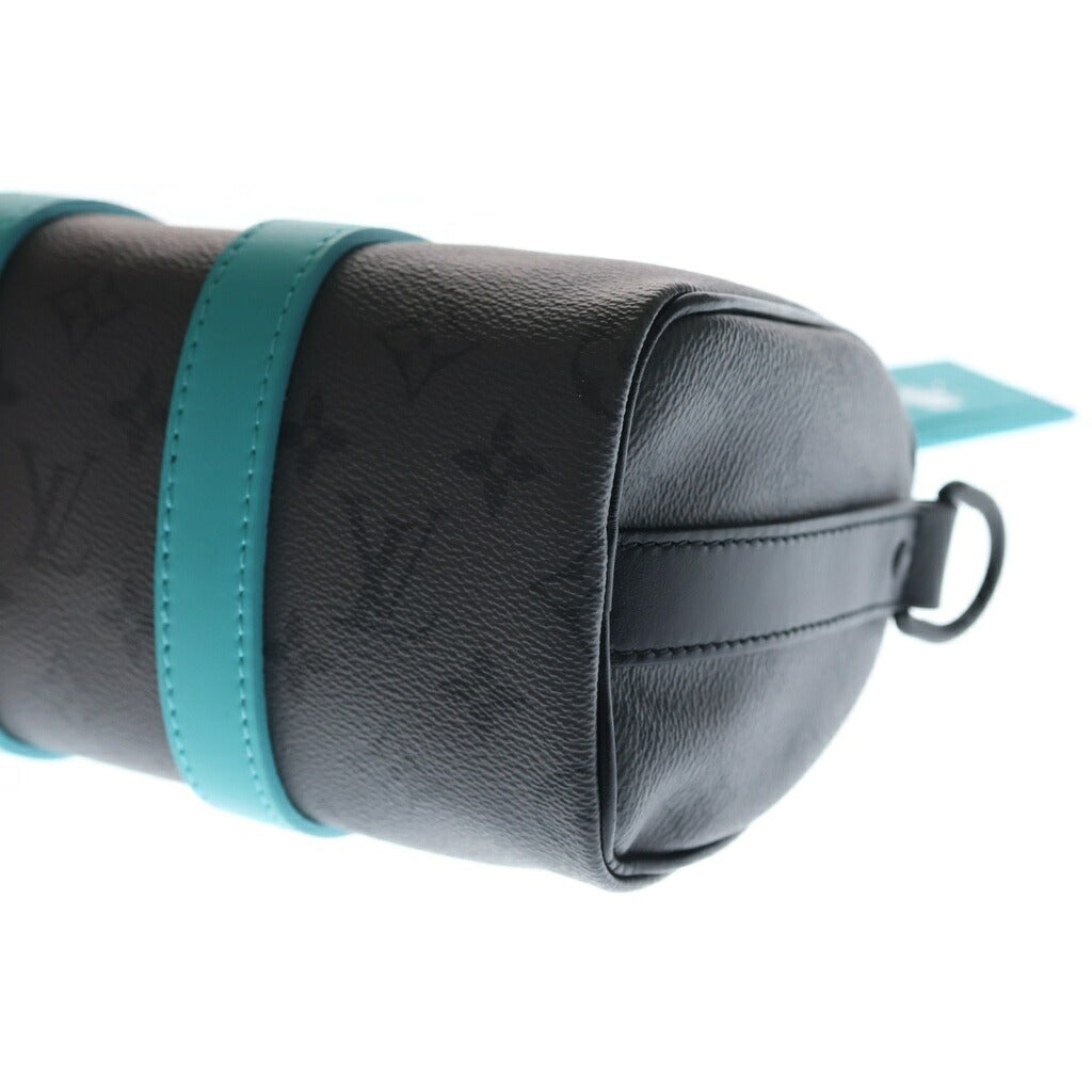 LOUIS VUITTON(ルイヴィトン) モノグラム エクリプス リバース キーポルバンドリエール25 ショルダーバッグ ハンドバッグ 2WAY グレー×ブルー M11645 ICタイプ