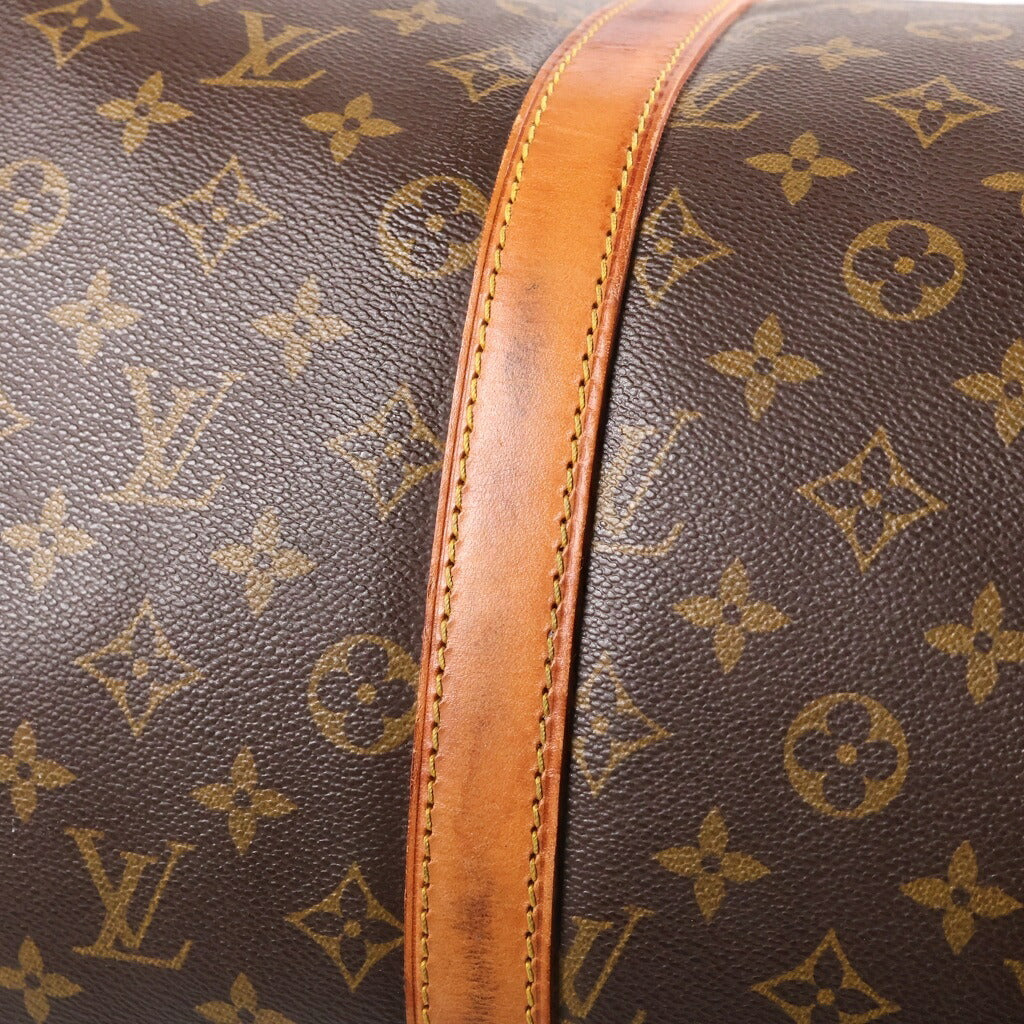 LOUIS VUITTON(ルイヴィトン) キーポル45 バンドリエール ボストンバッグ ハンドバッグ モノグラム PVCレザー ブラウン M41428