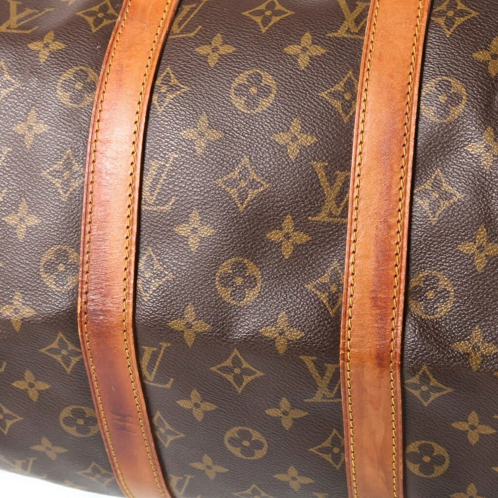 LOUIS VUITTON(ルイヴィトン) キーポル45 バンドリエール ボストンバッグ ハンドバッグ モノグラム PVCレザー ブラウン M41428