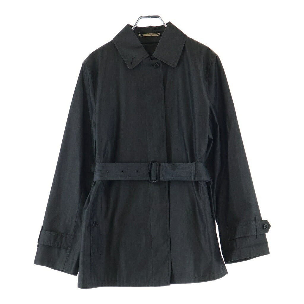 BURBERRY(バーバリー) ミドル丈 比翼仕立てトレンチコート グレー