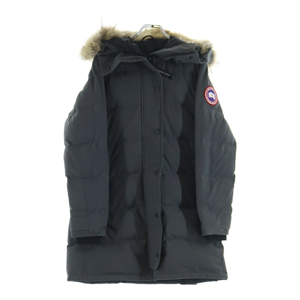 CANADA GOOSE(カナダグース) シェルバーン ファーフードダウンジャケット パーカー グレー 3802LA