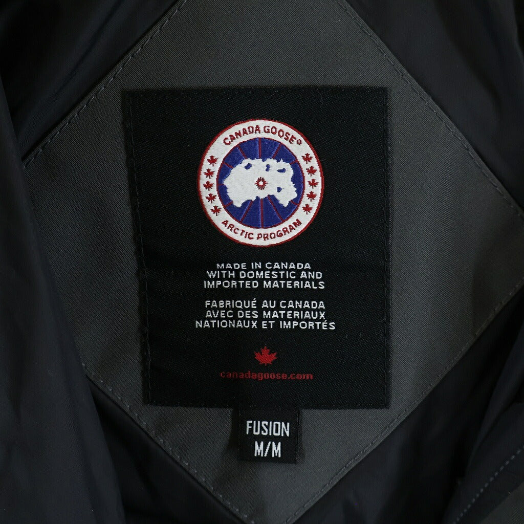CANADA GOOSE(カナダグース) シェルバーン ファーフードダウンジャケット パーカー グレー 3802LA