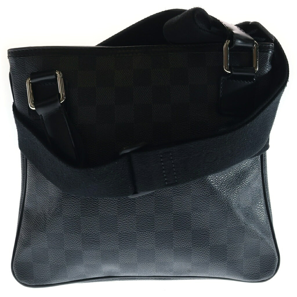LOUIS VUITTON(ルイヴィトン) ダミエグラフィット トマス PVC レザー ショルダーバッグ ブラック N58028