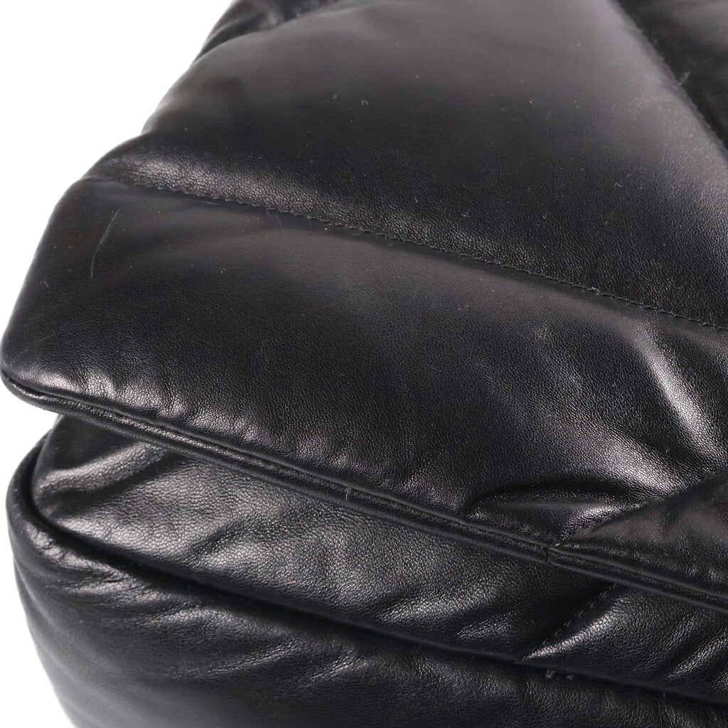 PRADA(プラダ) パデット チェーン ショルダーバッグ キルティング ナッパレザー ブラック