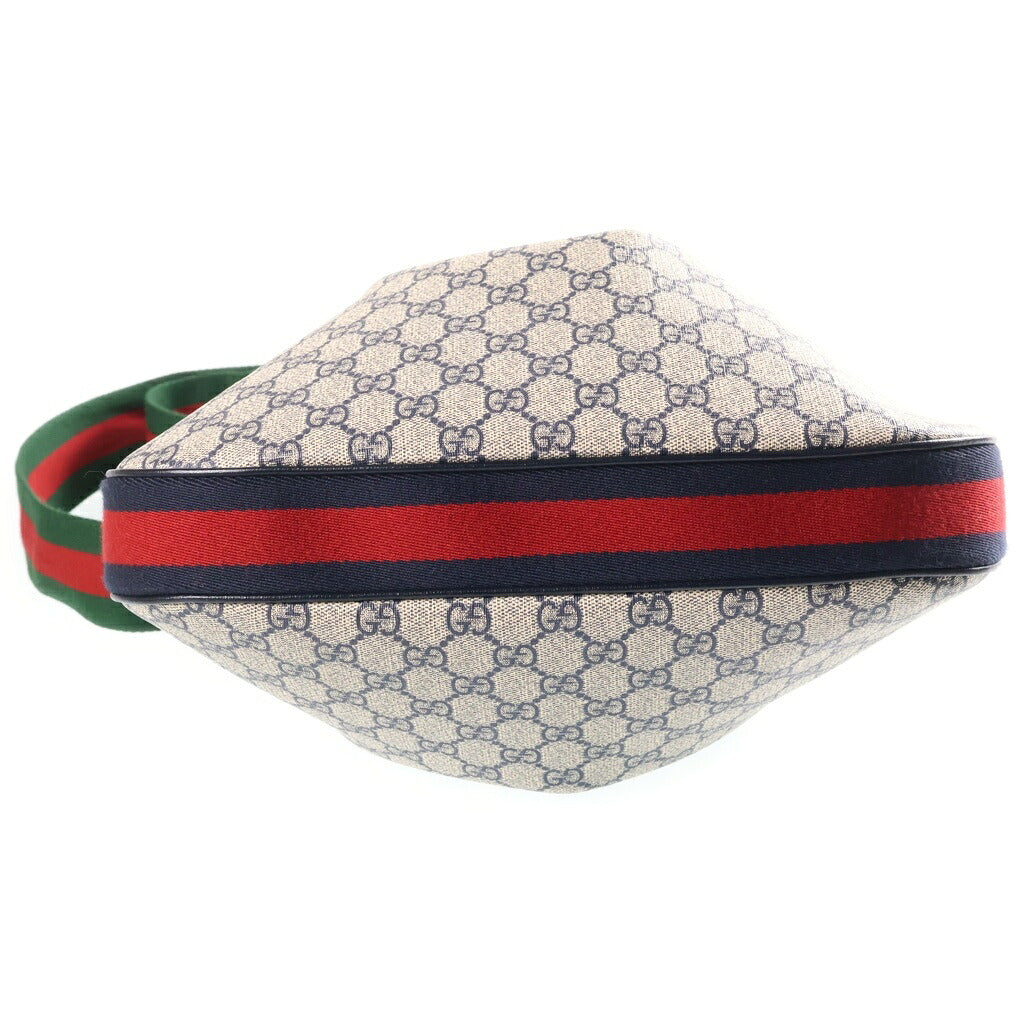 GUCCI(グッチ) アタッシェ ミディアム ショルダーバッグ GGスプリーム PVCレザー ベージュ 702823