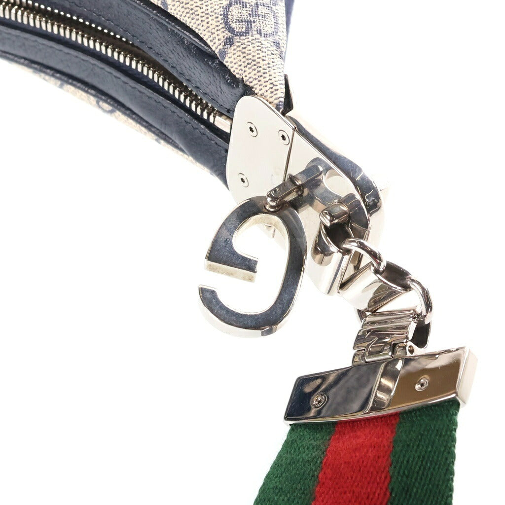 GUCCI(グッチ) アタッシェ ミディアム ショルダーバッグ GGスプリーム PVCレザー ベージュ 702823