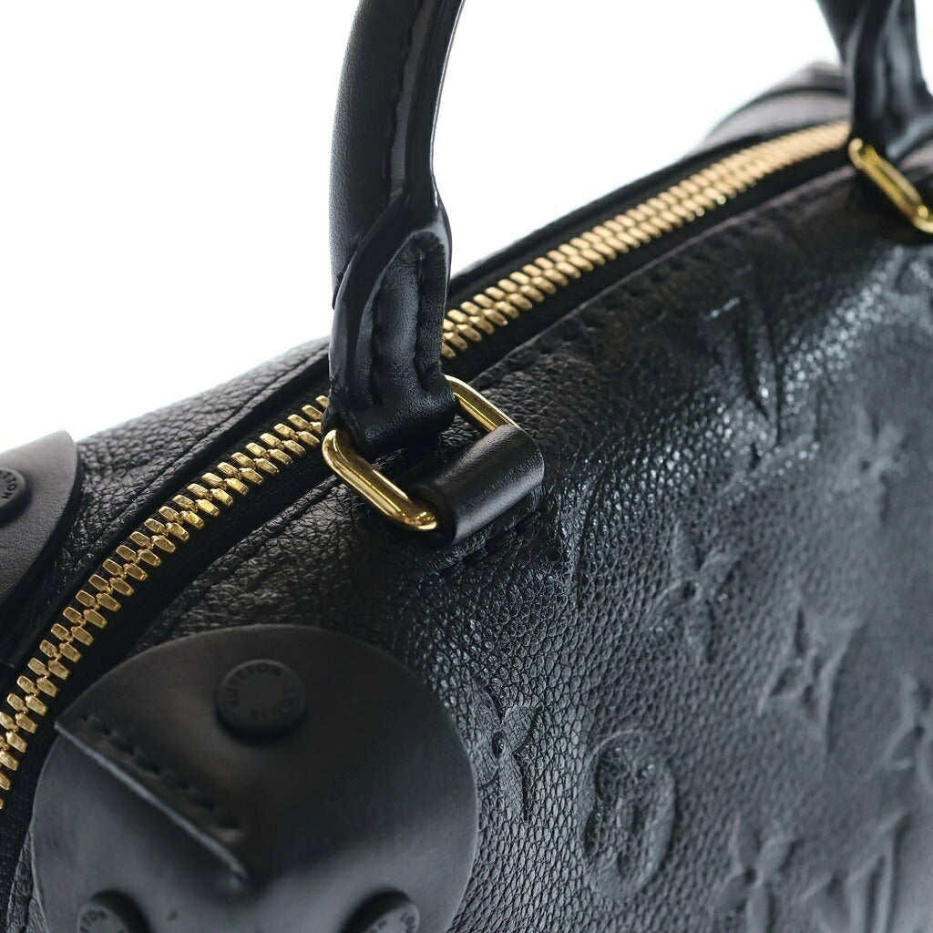 LOUIS VUITTON(ルイヴィトン) モノグラムアンプラント プティット マル スープル レザー 2WAY ハンド チェーン ショルダーバッグ ゴールド金具ブラック M45393 RFID