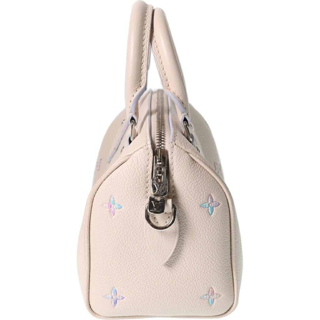 LOUIS VUITTON(ルイヴィトン) モノグラムアンプラント スピーディバンドリエール 20 2wayハンドバッグ ベージュ PVCレザー RFID M2A099