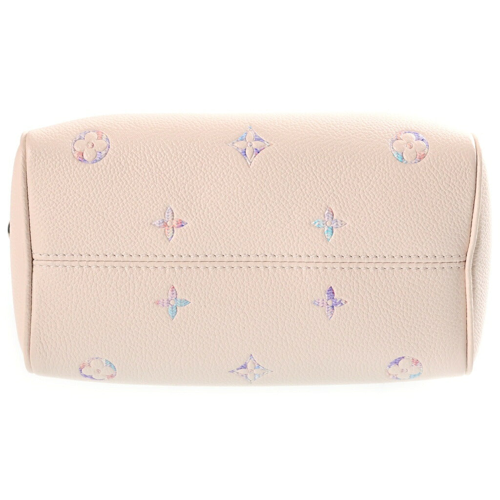 LOUIS VUITTON(ルイヴィトン) モノグラムアンプラント スピーディバンドリエール 20 2wayハンドバッグ ベージュ PVCレザー RFID M2A099