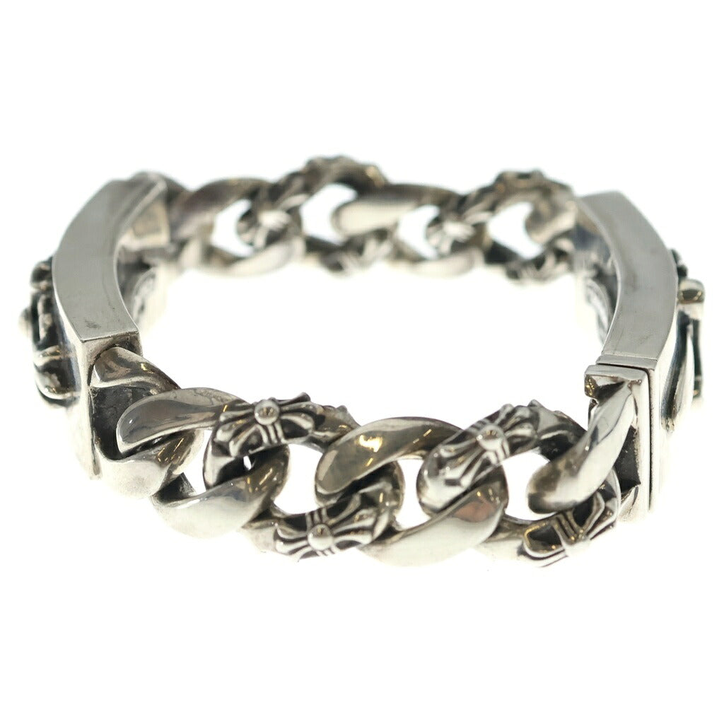CHROME HEARTS(クロムハーツ) ID DBL DGGR ダブルID ダガー クラシックリンク ブレスレット シルバー