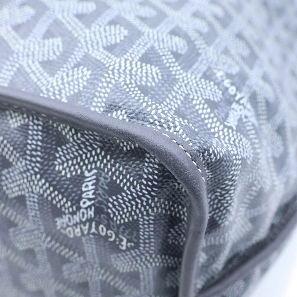 GOYARD(ゴヤール) アンジュPM トートバッグ ハンドバッグ リバーシブル PVC×レザー グレー
