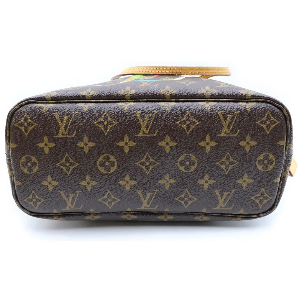 LOUIS VUITTON(ルイヴィトン) モノグラム ネヴァーフルPM LVハンドバッグ トートバッグ ブラウン レザー×PVC M95559 ゴールド金具 レディース