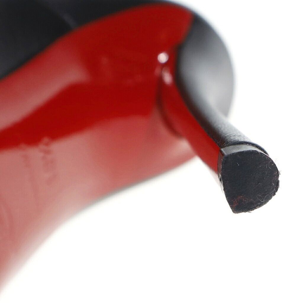CHRISTIAN LOUBOUTIN(クリスチャンルブタン) ヒール パンプス レザー ブラック/レッド