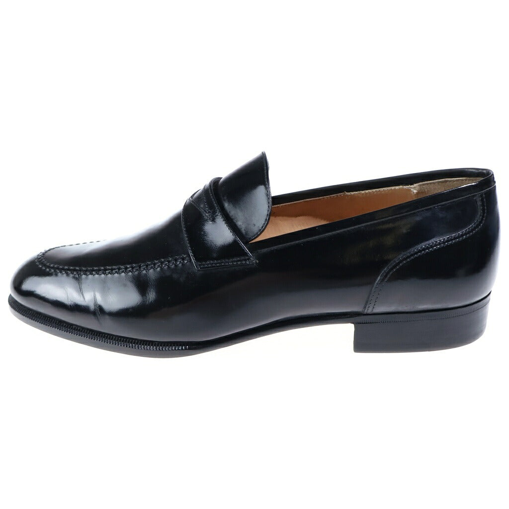 FERRAGAMO(フェラガモ) コインローファー レザーシューズ ブラック
