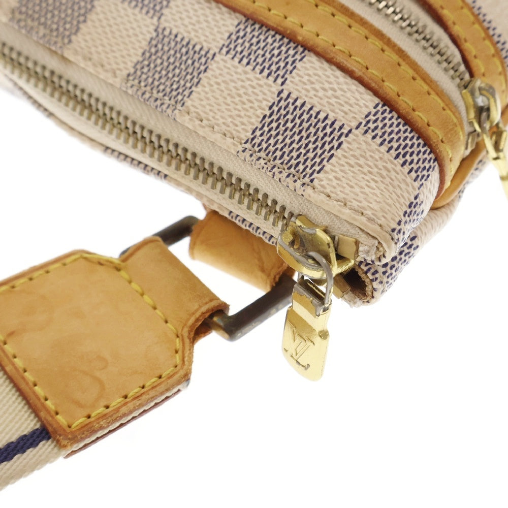 LOUIS VUITTON(ルイヴィトン) ダミエアズール ポシェットボスフォール ショルダーバッグ 斜め掛けバッグ アイボリー PVC N51112