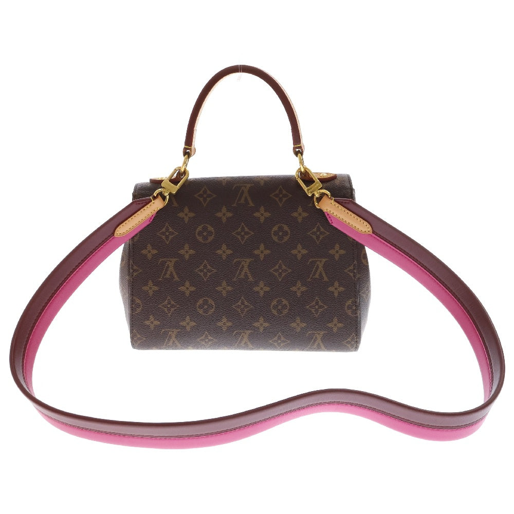 LOUIS VUITTON(ルイヴィトン) モノグラム クリュニー BB ハンドバッグ ブラウン×ピンク PVC×レザー M42738