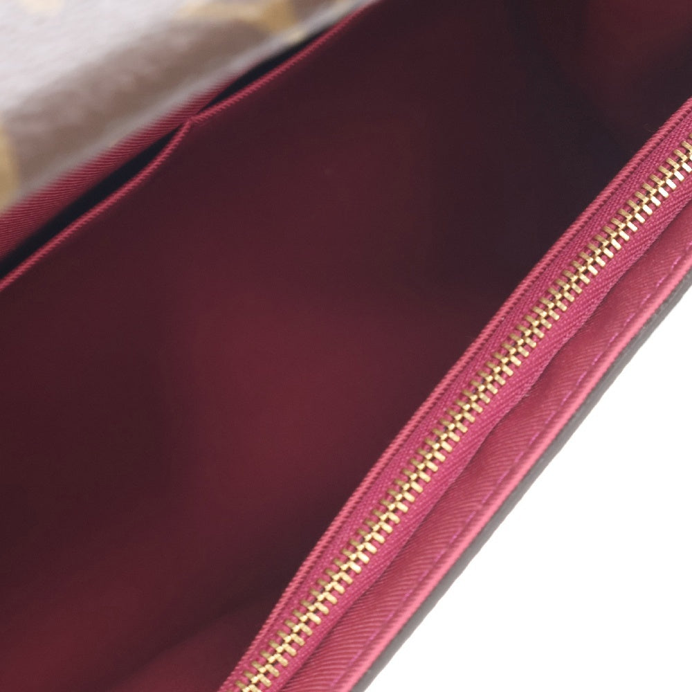 LOUIS VUITTON(ルイヴィトン) モノグラム クリュニー BB ハンドバッグ ブラウン×ピンク PVC×レザー M42738