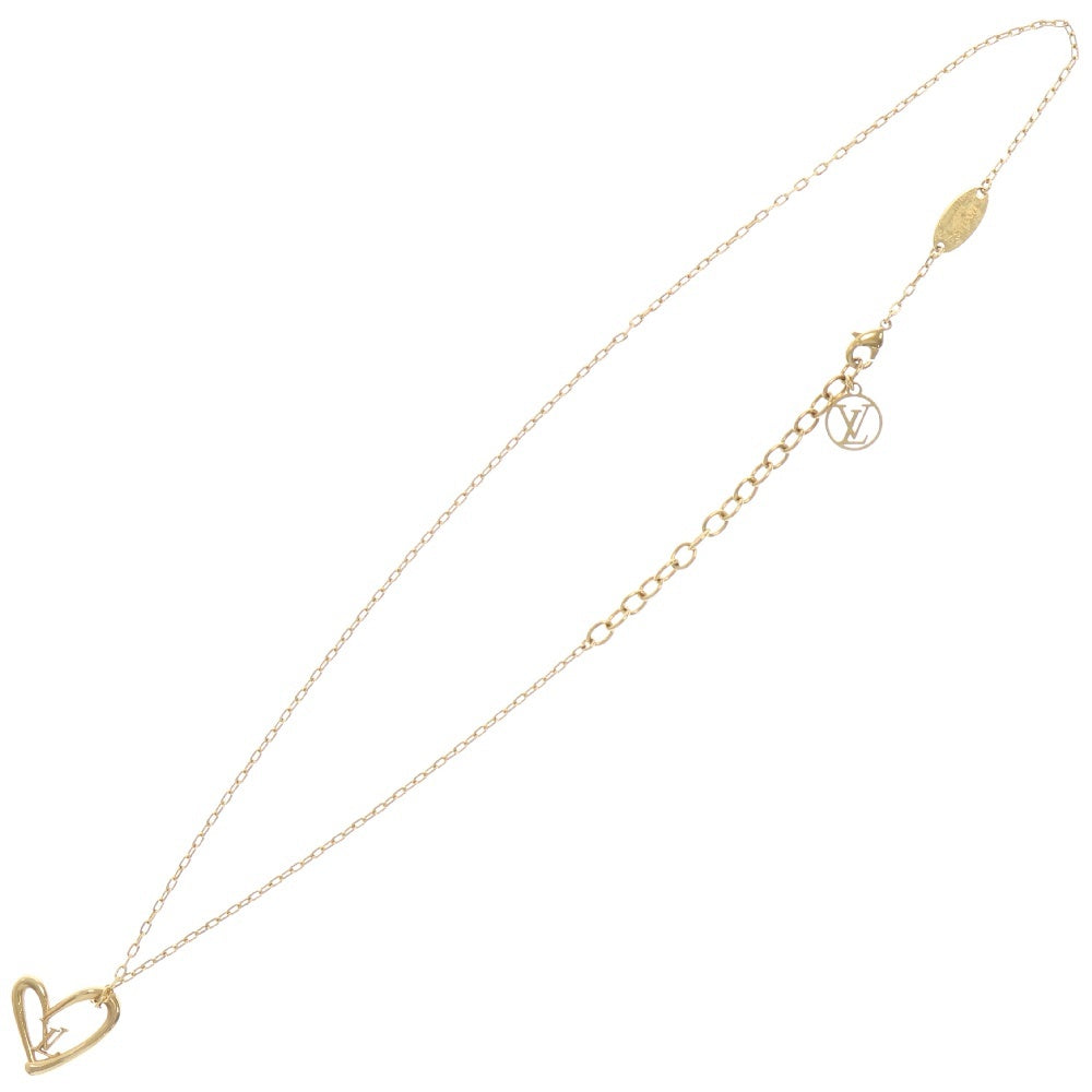 LOUIS VUITTON(ルイヴィトン) コリエハート フォーリンラブ ネックレス ゴールド M00465 レディース