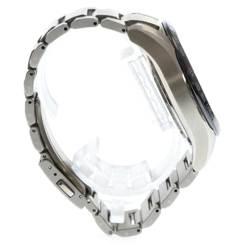 SEIKO(セイコー) アストロン 黒文字盤 シルバー TI/ソーラー 8X22-0AG0 腕時計