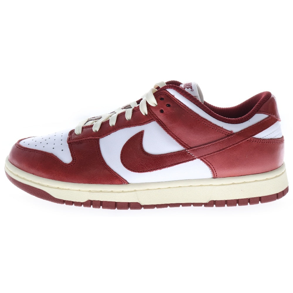NIKE(ナイキ) Women's Dunk Low PRM Team Red and White ウィメンズ ダンク ロー PRM チームレッド アンド ホワイト ローカットスニーカー FJ4555-100 US11.5/28.5cm
