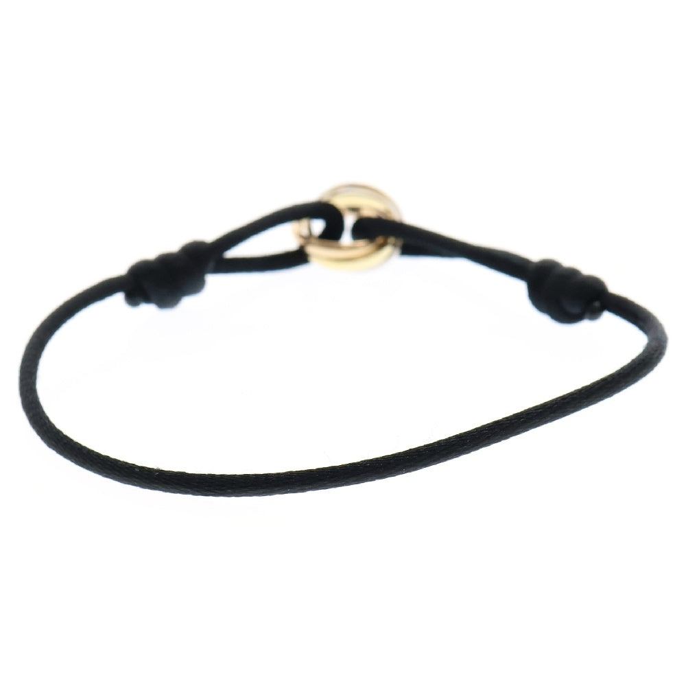 Cartier(カルティエ) ベビートリニティ コードブレスレット ピンクゴールド×イエローゴールド×ホワイトゴールド K18 750 PG/YG/WG アクセサリー ジュエリー
