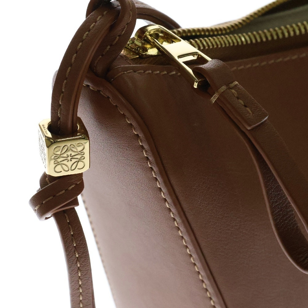 LOEWE(ロエベ) ハンモック ホーボー レザー ブラウン 2WAY ハンドバッグ ショルダーバッグ A538G13X01