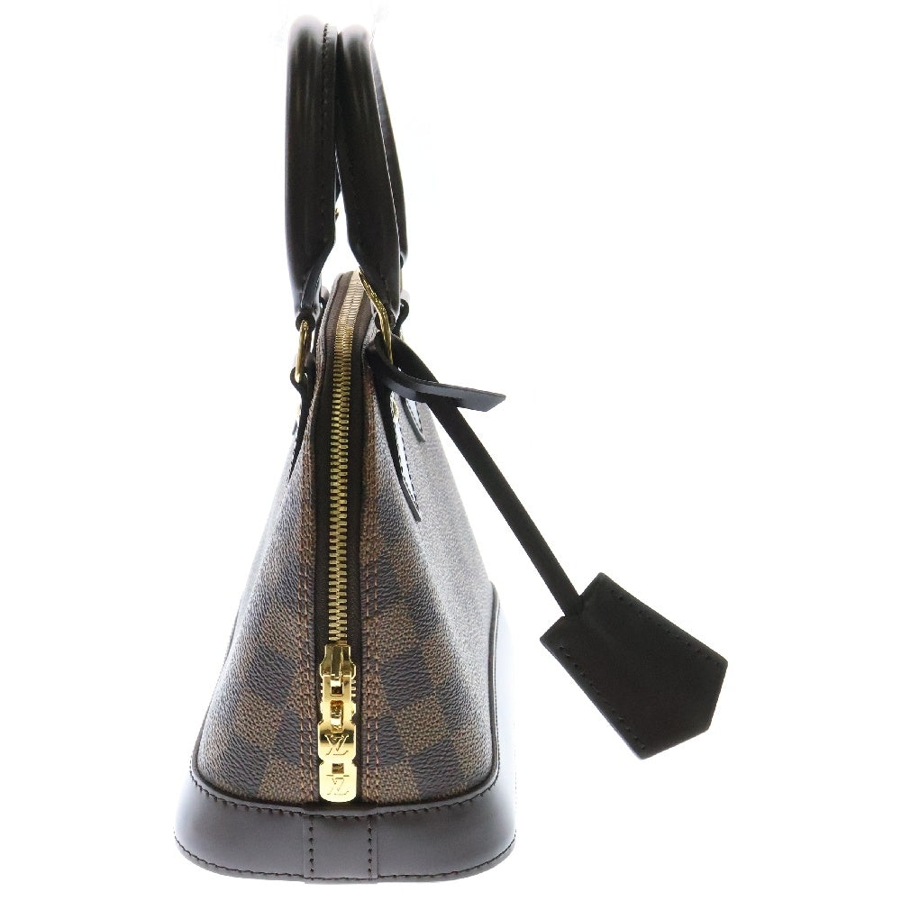 LOUIS VUITTON(ルイヴィトン) ダミエ アルマBB 2WAYバッグ ハンドバッグ ショルダーバッグ ブラウン ゴールド金具 レザー×PVC N40606